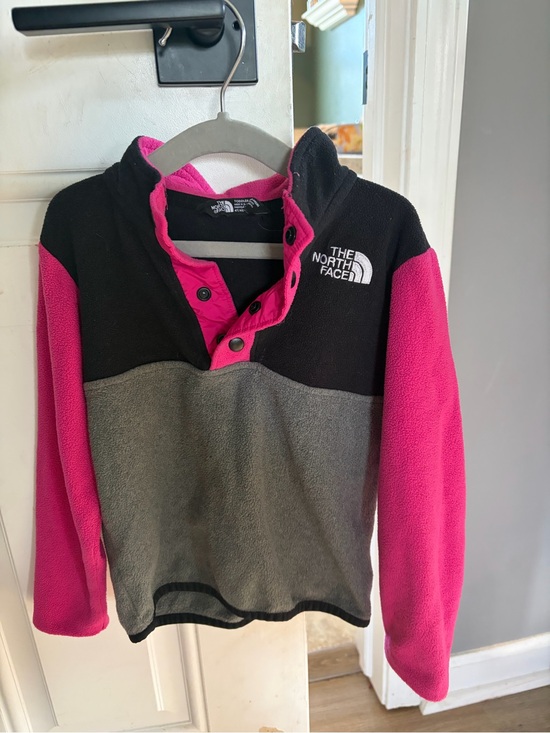 The North Face Other - The North Face Toddler Pink & Black Fleece Pullover